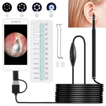Ear Cleaning Spoon In Ear Cleaner Otoscopio Ear Wax Removal Tool USB Type-C Plug HD Visual For Earpick Candle Endoscope
Ear Cleaning Spoon In Ear Cleaner Otoscopio Ear Wax Removal Tool USB Type-C Plug HD Visual For Earpick Candle Endoscope