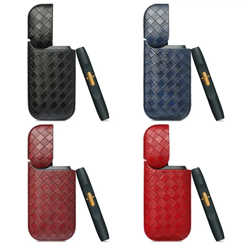 Portable Woven Pattern PU Leather Carrying Pouch Protective Cover Case Bag for IQOS 2.4 Plus Electronic Cigarette Vape Accessori
Portable Woven Pattern PU Leather Carrying Pouch Protective Cover Case Bag for IQOS 2.4 Plus Electronic Cigarette Vape Accessori