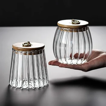 Contracted sealed transparent Glass Seasoning Pot Spice Jar with Lid ,Salt Pepper storage Box sugar bowl Kitchen accessories
Contracted sealed transparent Glass Seasoning Pot Spice Jar with Lid ,Salt Pepper storage Box sugar bowl Kitchen accessories