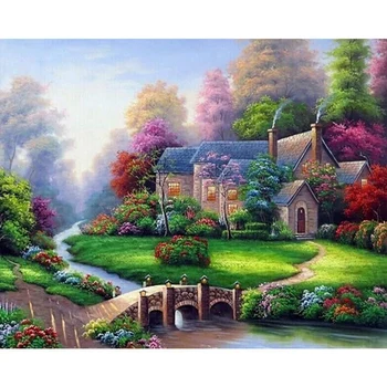 Full Drills 5D Diy Diamond Painting Kit,Spring Landscape Embroidery Cross Stitch Rhinestone Painting Decor (Cottage) CNIM Hot
Full Drills 5D Diy Diamond Painting Kit,Spring Landscape Embroidery Cross Stitch Rhinestone Painting Decor (Cottage) CNIM Hot