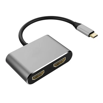 Type-C to HDMI Distributor USB3.1 HD 4K Dual Port Simultaneous Display Type-C Two in One HUB Assembly Line
Type-C to HDMI Distributor USB3.1 HD 4K Dual Port Simultaneous Display Type-C Two in One HUB Assembly Line
