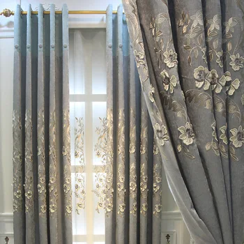 Factory Direct Rural Feng Shui Dissolved Embroidery Stereo Relief Shading Chenille Curtains Living Room Bedroom Shading Curtains 
Factory Direct Rural Feng Shui Dissolved Embroidery Stereo Relief Shading Chenille Curtains Living Room Bedroom Shading Curtains