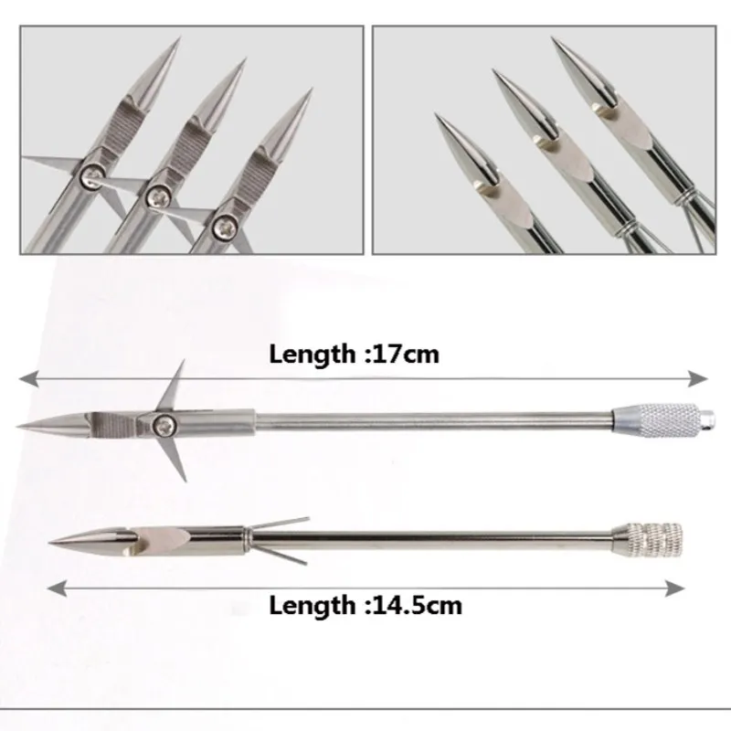 Hot sale Outdoor Hunting High Quality 1Pcs Stainless Steel Bow Arrowhead Slingshot Catapult Dart Hunting Shooting Fish Hand Tool
Hot sale Outdoor Hunting High Quality 1Pcs Stainless Steel Bow Arrowhead Slingshot Catapult Dart Hunting Shooting Fish Hand Tool