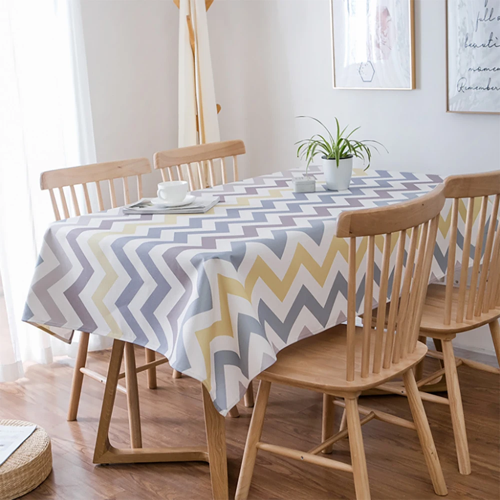 Geometric Cotton Linen Fabric Table Cloth Waterproof Wrinkle Resistant Tablecloth Rectangular Kitchen Party Custom Table Cover
Geometric Cotton Linen Fabric Table Cloth Waterproof Wrinkle Resistant Tablecloth Rectangular Kitchen Party Custom Table Cover