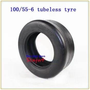 10 inch tubeless tyres 100/55-6 for Electric Scooter Go Karts ATV Quad Bike OFF-Road ( 245mm x 97mm ) Slick Vacuum Tyre
10 inch tubeless tyres 100/55-6 for Electric Scooter Go Karts ATV Quad Bike OFF-Road ( 245mm x 97mm ) Slick Vacuum Tyre