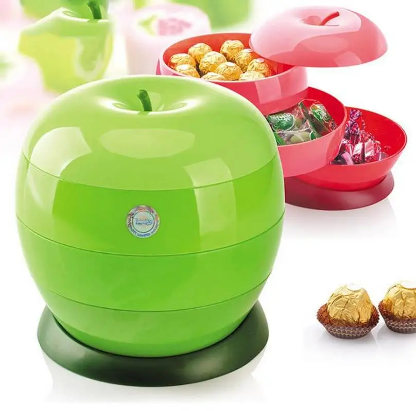 Apple Shape Rotating Fruit Plate Plastic Candy Box Unique Wedding Chocolate Favor Case Jewelry Holder Packing Storage Bag
Apple Shape Rotating Fruit Plate Plastic Candy Box Unique Wedding Chocolate Favor Case Jewelry Holder Packing Storage Bag