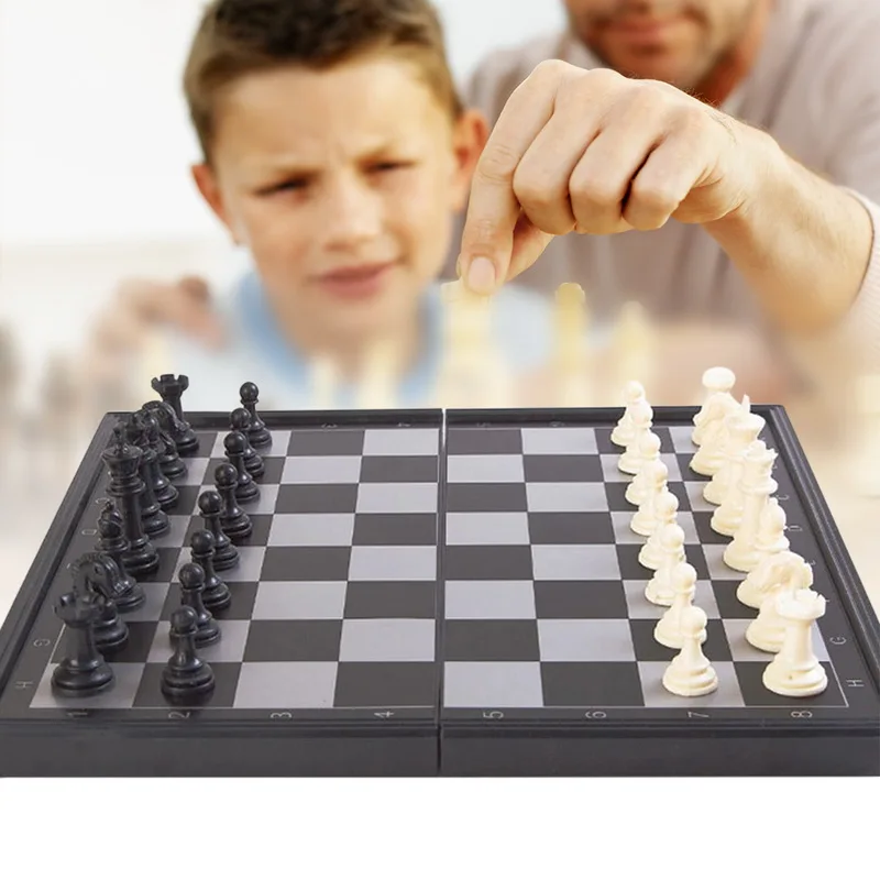 Chess and Checkers and Backgammon 3 in 1 Plastic Chess Set Travel Chess Game Magnetic Chess Pieces Folding Chess Board
Chess and Checkers and Backgammon 3 in 1 Plastic Chess Set Travel Chess Game Magnetic Chess Pieces Folding Chess Board