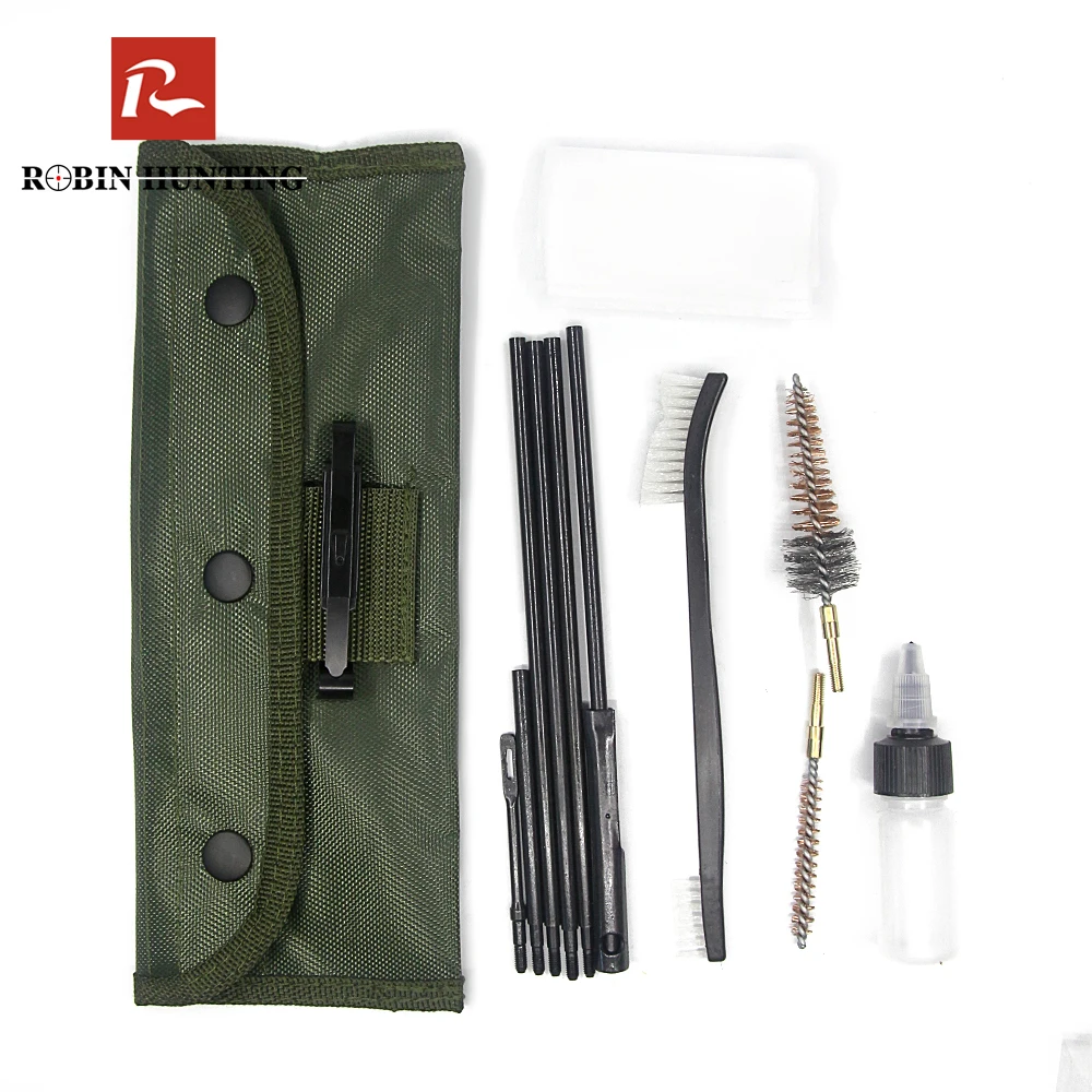Robin Hunting Tactical Gun Cleaning Kit Set 10 Piece .22cal 5.56mm Cleaning Rod Nylon Brush Cleaner Gun Accessories Clean Tools
Robin Hunting Tactical Gun Cleaning Kit Set 10 Piece .22cal 5.56mm Cleaning Rod Nylon Brush Cleaner Gun Accessories Clean Tools