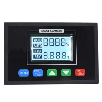 Digital Display 0~100% adjustable DC 12V 24V 36V 48V 40A PWM DC Motor Speed Controller Timing controller Reversible
Digital Display 0~100% adjustable DC 12V 24V 36V 48V 40A PWM DC Motor Speed Controller Timing controller Reversible