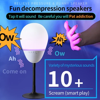 7-Colorful Bluetooth Speaker Mini Wireless Night Light Loudspeaker Releasing Stress Sound-Control Music Lamp Mini Speaker Player
7-Colorful Bluetooth Speaker Mini Wireless Night Light Loudspeaker Releasing Stress Sound-Control Music Lamp Mini Speaker Player