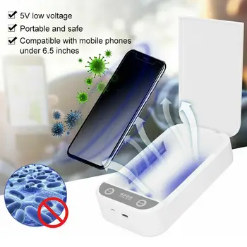 5V UV Sterilizer Box Phone Sanitizer Face Mask Jewelry Cleaner Disinfection Sterilizing Box with Aromatherapy Esterilizador
5V UV Sterilizer Box Phone Sanitizer Face Mask Jewelry Cleaner Disinfection Sterilizing Box with Aromatherapy Esterilizador