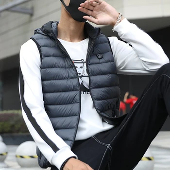 USB Heating Outdoor Vest Winter Heating Jacket Electric Heating Vest Slim Fit Temperature Adjustment Warm Hat Thickening Coat
USB Heating Outdoor Vest Winter Heating Jacket Electric Heating Vest Slim Fit Temperature Adjustment Warm Hat Thickening Coat