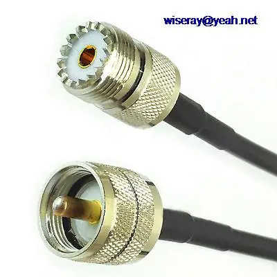 DHL/EMS 100PCS UHF female TO UHF male plug straight crimp RG58 cable jumper pigtail 50cm-A8
DHL/EMS 100PCS UHF female TO UHF male plug straight crimp RG58 cable jumper pigtail 50cm-A8