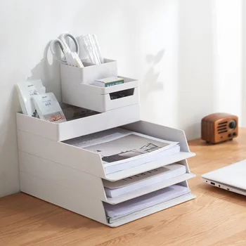 File Storage Box Multi-Layer Can Be Stacked A4 Paper File Frame Drawer Household Desktop Office Supplies Storage Finishing Set
File Storage Box Multi-Layer Can Be Stacked A4 Paper File Frame Drawer Household Desktop Office Supplies Storage Finishing Set