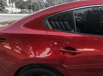 For Mazda 3 Sedan 2020 Car Styling ABS Carbon Fiber Rear Window Triangle Shutters Cover Trim Auto Accessories
For Mazda 3 Sedan 2020 Car Styling ABS Carbon Fiber Rear Window Triangle Shutters Cover Trim Auto Accessories
