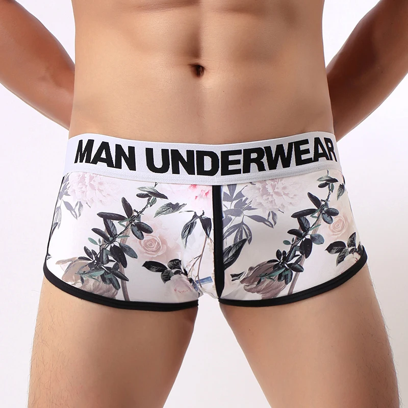 Men Fashion Underwear printing Boxer Hip Comfortable Print Breathable Mid-rise underpants male Intimates
Men Fashion Underwear printing Boxer Hip Comfortable Print Breathable Mid-rise underpants male Intimates