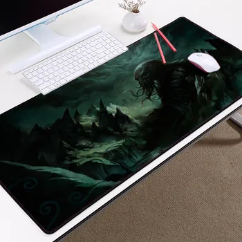Horror Games Cthulhu Style Sea Monster Pattern Gaming Mousepad Mat Mousepad Rubber Mat Pc Computer Game Table Mat