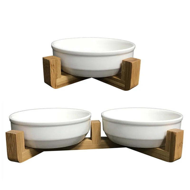 Ceramic Double Cat Bowl Dog Bowl Pet Bowls With Stand Pet Feeding Pet Food and Water Bowls For Cats Dogs Feeders Pet Products
Ceramic Double Cat Bowl Dog Bowl Pet Bowls With Stand Pet Feeding Pet Food and Water Bowls For Cats Dogs Feeders Pet Products