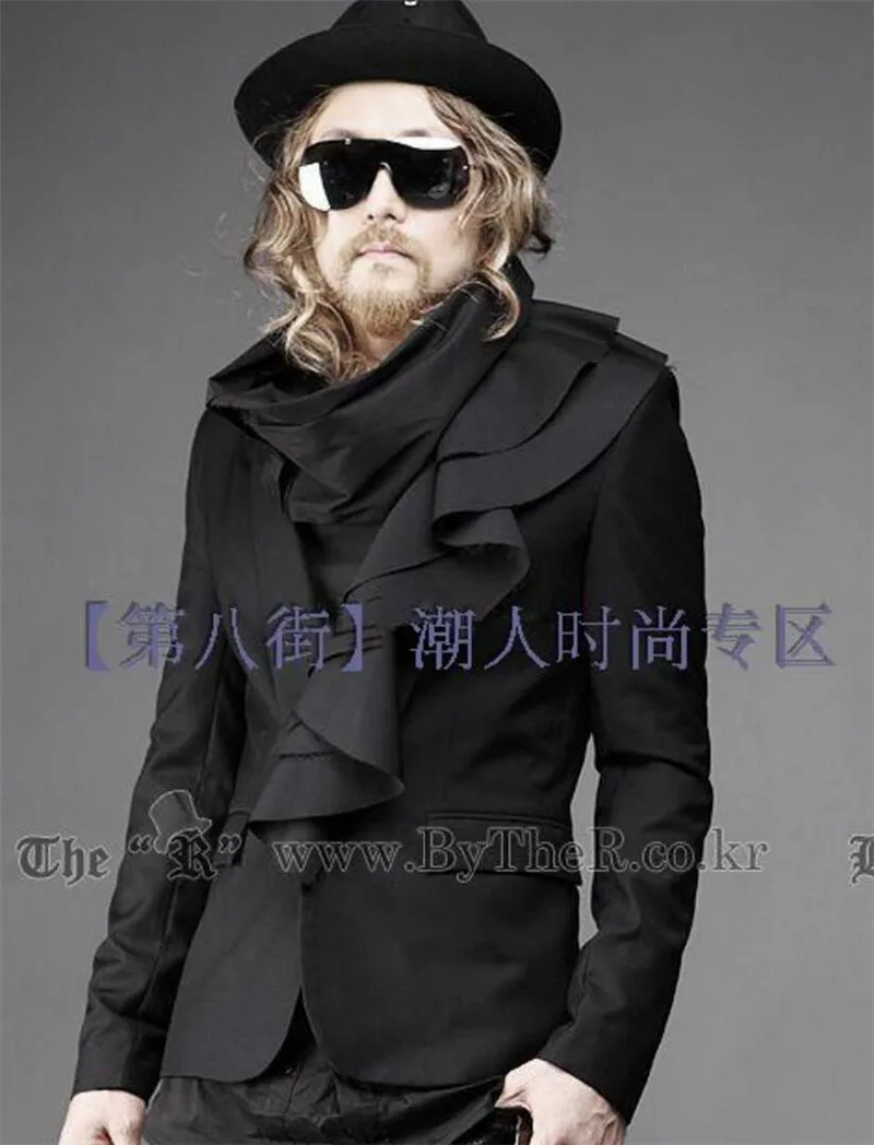 XS-6XL 2022 Men's New Fashion Korean Spring Slim Small Suit Collocation Wave Placket Design Plus Size Singer Costumes
XS-6XL 2022 Men's New Fashion Korean Spring Slim Small Suit Collocation Wave Placket Design Plus Size Singer Costumes