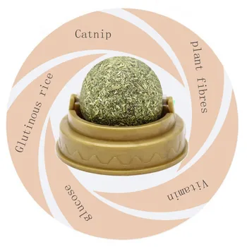 Interactive Rotating Catnip Cat Ball, Pet Cat Snacks Catnip Solid Nutrition Energy Ball Cat Toy For Gatos
Interactive Rotating Catnip Cat Ball, Pet Cat Snacks Catnip Solid Nutrition Energy Ball Cat Toy For Gatos