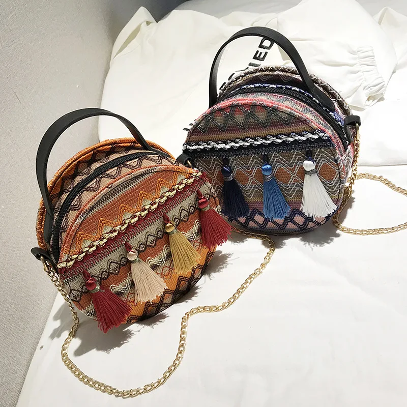 

Luxury Handbags Women Bags Designer Fashion Chains Shoulder Bags Women 2021 Fringe Tassel Crossbody Bags Ladies Messenger Bags