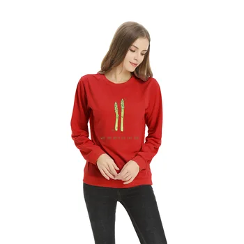 new women's loose hooded long-sleeved T-shirt women's sweater funny vegetable printing 
new women's loose hooded long-sleeved T-shirt women's sweater funny vegetable printing