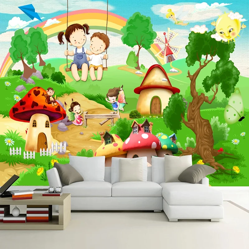Custom Mural Wallpaper Waterproof 3D Cartoon Children Playground Landscape Kids Room Bedroom Wall Decoration Photo Wall Paper
Custom Mural Wallpaper Waterproof 3D Cartoon Children Playground Landscape Kids Room Bedroom Wall Decoration Photo Wall Paper
