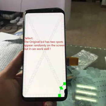 LCD For Samsung Galaxy S8 plus S8plus G955Fd G955F G955 With Spots Original S8+ With Frame Display With Touch Screen Digitizer
LCD For Samsung Galaxy S8 plus S8plus G955Fd G955F G955 With Spots Original S8+ With Frame Display With Touch Screen Digitizer