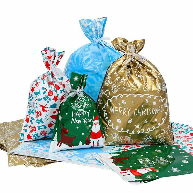 30Pcs Santa Gift Bag Christmas Candy Treat Bags Drawstring Gift Wrapping Party Storage Bags Beautiful Xmas New Year Kids Gifts
30Pcs Santa Gift Bag Christmas Candy Treat Bags Drawstring Gift Wrapping Party Storage Bags Beautiful Xmas New Year Kids Gifts