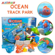 Marble Run Children's Water injection Ocean Park Track Toys Set Goldfish Adventure Brain Table Game Toy for Child Birthday Gift
Marble Run Children's Water injection Ocean Park Track Toys Set Goldfish Adventure Brain Table Game Toy for Child Birthday Gift