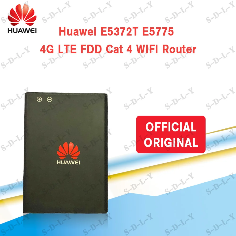 100% Orginal Hua wei HB5F3H 3560mAh Battery For Huawei E5372T E5775 4G LTE FDD Cat 4 WIFI Router HB5F3H-12 Batteries
100% Orginal Hua wei HB5F3H 3560mAh Battery For Huawei E5372T E5775 4G LTE FDD Cat 4 WIFI Router HB5F3H-12 Batteries