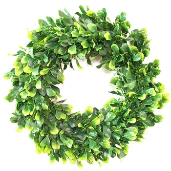 NEW20 42cm Artificial Green Wreath Used for the Front Door Farmhouse Spring Family Office Relocation Gift Easter Decoration
NEW20 42cm Artificial Green Wreath Used for the Front Door Farmhouse Spring Family Office Relocation Gift Easter Decoration