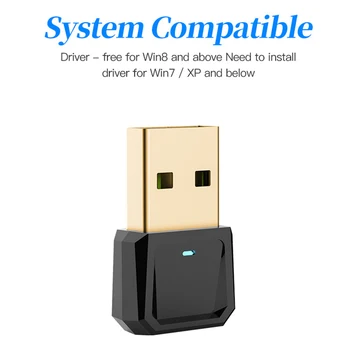 5.0 3Mbps Bluetooth USB Adapter Keyboard Computer Transmitter PC Office Mouse For Desktop Home Laptops Tablet Headsets Printer
5.0 3Mbps Bluetooth USB Adapter Keyboard Computer Transmitter PC Office Mouse For Desktop Home Laptops Tablet Headsets Printer