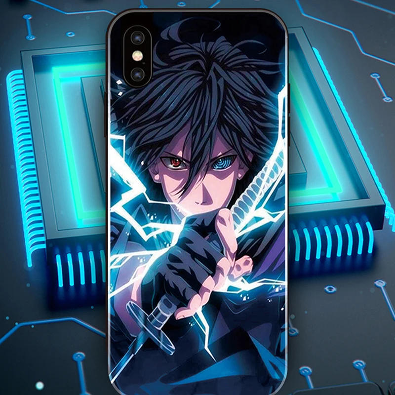 

Luxury Naruto Sasuke Spider-Man Venom Call Flashing Tempered Glass Protector Phone Cover for Huawei P30 P30 Pro Case Capa Coque