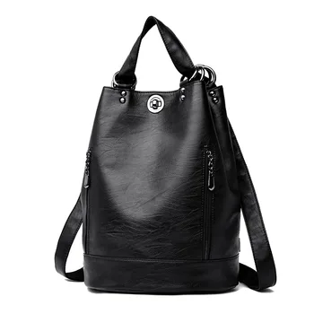 Women's Backpack New Soft Leather Backpack Women Korean Fashion Joker Casual Backpack Ms. Large Capacity Travel Bag
Women's Backpack New Soft Leather Backpack Women Korean Fashion Joker Casual Backpack Ms. Large Capacity Travel Bag