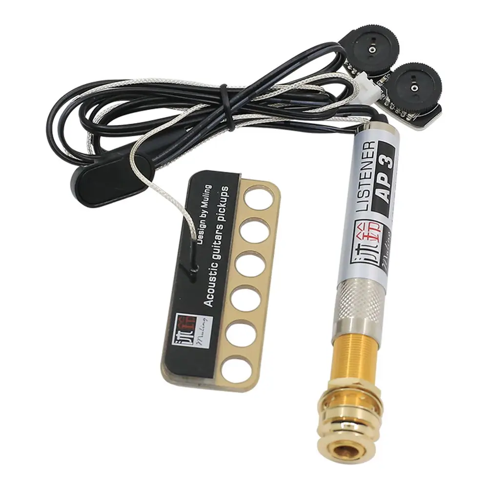 Guitar Patch Active Pickup Pick-up Transducer with Volume and Tone Control for Folk Guitar
Guitar Patch Active Pickup Pick-up Transducer with Volume and Tone Control for Folk Guitar