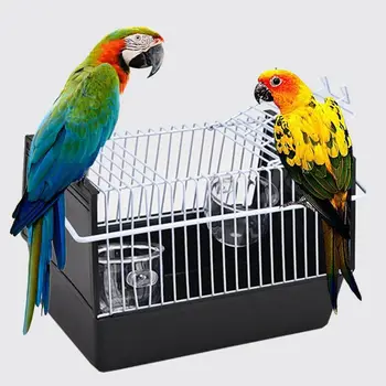 Travel Bird Carrier Cage Wire Rectangular for Small Birds and Canaries Outdoor Household Bringing Accessories
Travel Bird Carrier Cage Wire Rectangular for Small Birds and Canaries Outdoor Household Bringing Accessories