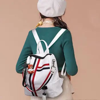 PinShang Woman Soft PU Leather Dual Strips Single Shoulder Bag Fashion Backpack
PinShang Woman Soft PU Leather Dual Strips Single Shoulder Bag Fashion Backpack