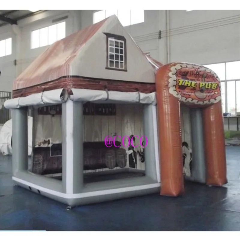 Free ship to door!6x4x5m newest Inflatable irish pub, garden Inflatable event Tent, customized inflatable bar cabin
Free ship to door!6x4x5m newest Inflatable irish pub, garden Inflatable event Tent, customized inflatable bar cabin