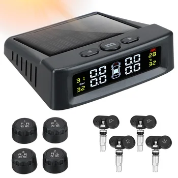 LEEPEE Tire Pressure Monitoring System Car Tyre Pressure Monitor With 4 External Sensors Solar TPMS External/Built-in Sensor
LEEPEE Tire Pressure Monitoring System Car Tyre Pressure Monitor With 4 External Sensors Solar TPMS External/Built-in Sensor