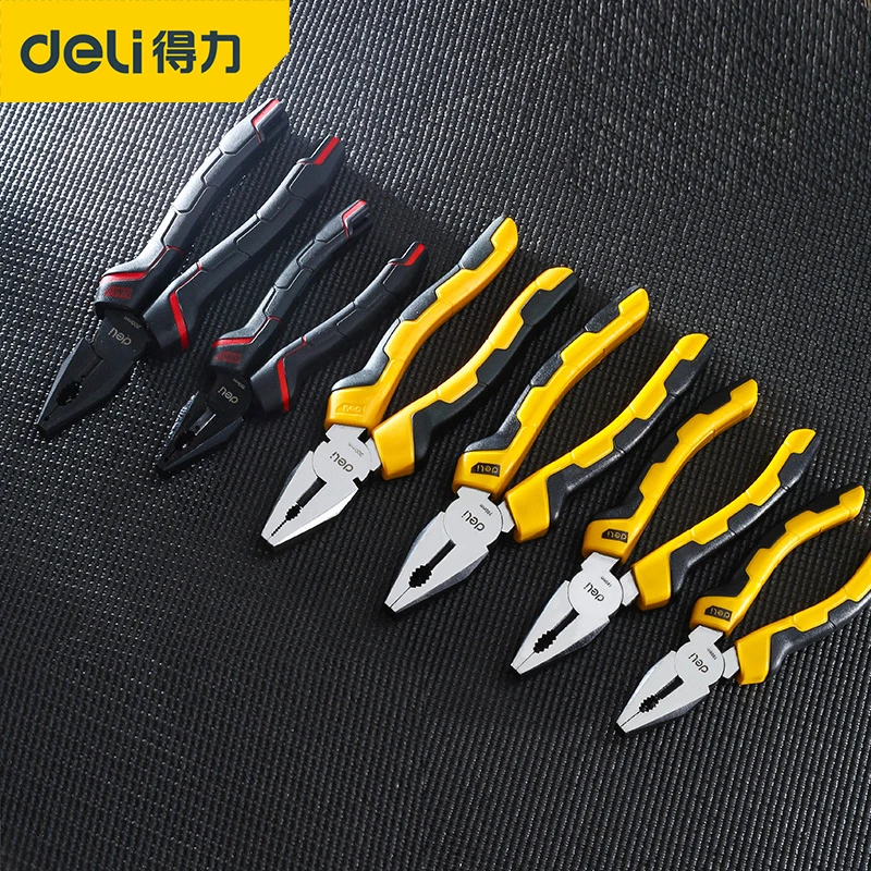 Deli Wire Cutter Multi Tool Pliers Industrial Grade Crimping Pliers Wire Stripper Electrician Stripping Crimping Tool Hand Tool
Deli Wire Cutter Multi Tool Pliers Industrial Grade Crimping Pliers Wire Stripper Electrician Stripping Crimping Tool Hand Tool