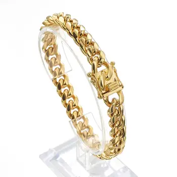 Charming 12mm Metal Stainless Steel Gold Tone Miami Cuban Curb Link Chain Biker Jewelry Men/Womens Bracelet Bangle New Wristband
Charming 12mm Metal Stainless Steel Gold Tone Miami Cuban Curb Link Chain Biker Jewelry Men/Womens Bracelet Bangle New Wristband