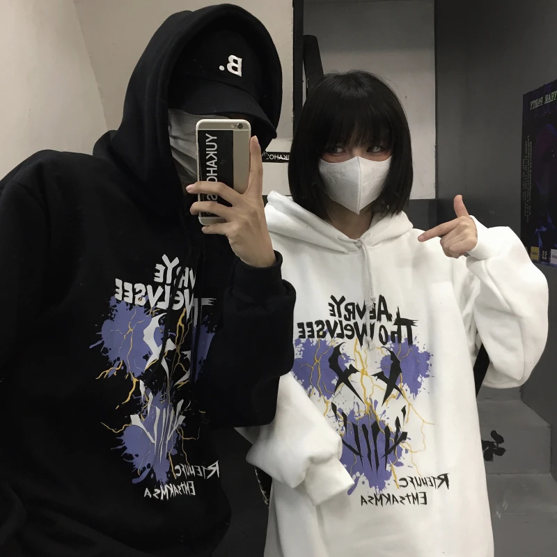 Fashion Print Men Hoodie Harajuku Vintage Oversize Swearshirt Casual Hip Hop Tops Fleece MaleHooded Pullover Couple Clothing
Fashion Print Men Hoodie Harajuku Vintage Oversize Swearshirt Casual Hip Hop Tops Fleece MaleHooded Pullover Couple Clothing