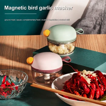 Chopper Magnetic Garlic Masher Pull-Type Silcer Shredder Maker Garlic Press Onion Vegetable Fruit Chili Cutter Kitchen Tool
Chopper Magnetic Garlic Masher Pull-Type Silcer Shredder Maker Garlic Press Onion Vegetable Fruit Chili Cutter Kitchen Tool