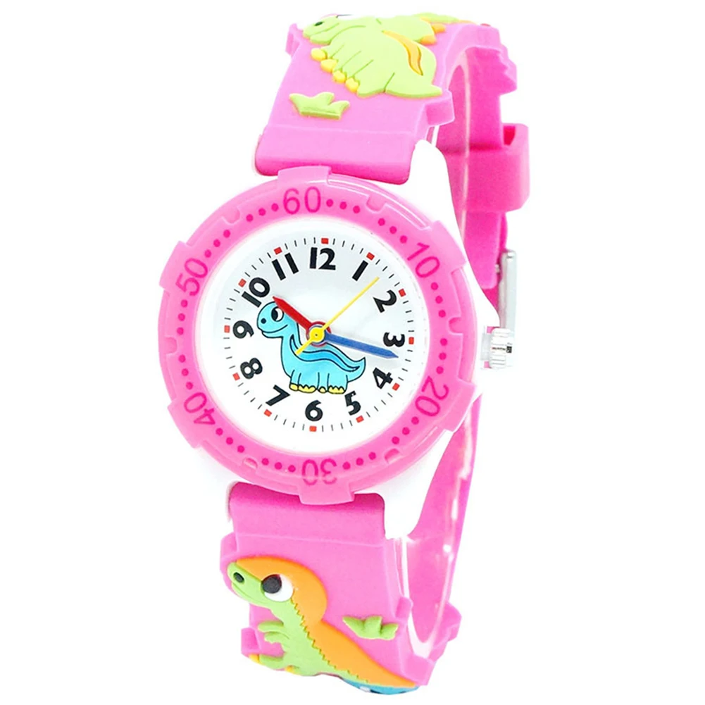 30M Waterproof Quartz Movement Dinosaur Dial Analog Plastic Round Kids Children 3D Cartoon Pattern Watch
30M Waterproof Quartz Movement Dinosaur Dial Analog Plastic Round Kids Children 3D Cartoon Pattern Watch