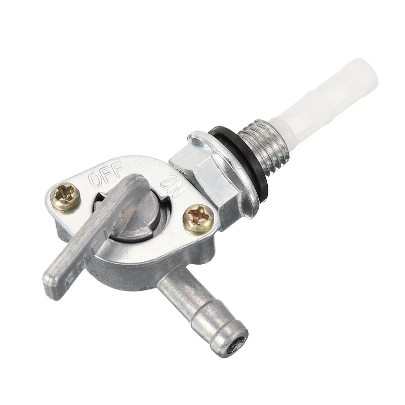 10mm Metal Motorcycle Fuel Tank Tap Switch Generator Pit Dirt Bike ATV Quad Fuel Petrol Tank Tap Petcock Switches 10mm Thread