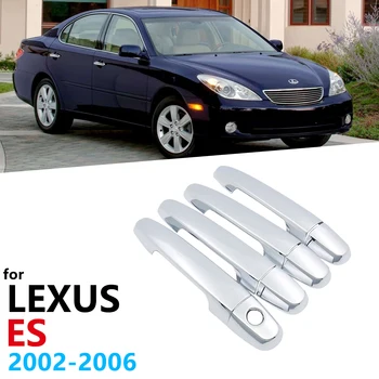 Luxurious Chrome gloss Side Exterior 4Door Handles Cover for Lexus ES XV30 ES300 ES330 2002~2006 Car Accessories Stickers 2003 
Luxurious Chrome gloss Side Exterior 4Door Handles Cover for Lexus ES XV30 ES300 ES330 2002~2006 Car Accessories Stickers 2003