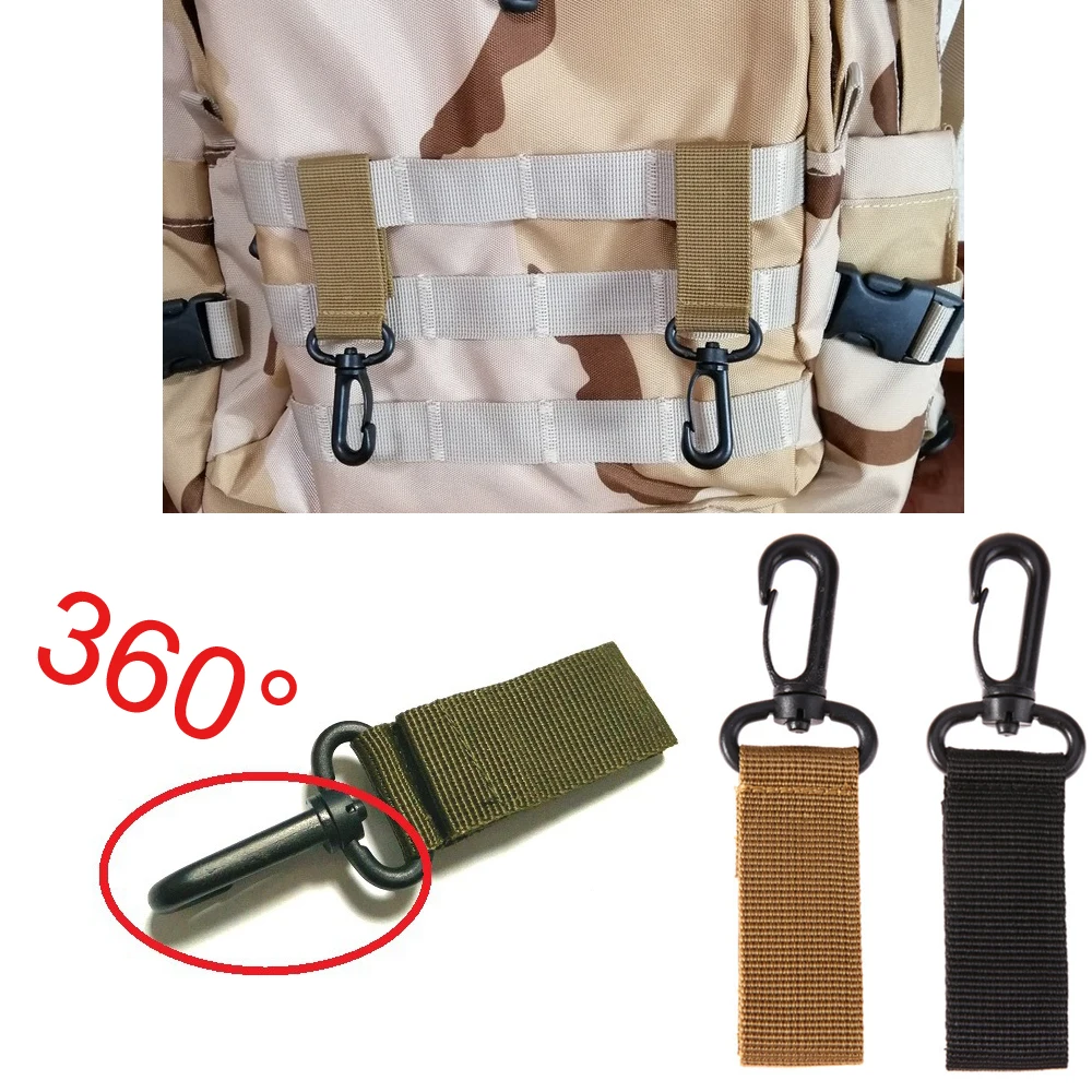 Outdoor Tools Carabiner Nylon Tactical Backpack Key Hook Webbing Buckle Hanging System Molle Waist Belt Buckle
Outdoor Tools Carabiner Nylon Tactical Backpack Key Hook Webbing Buckle Hanging System Molle Waist Belt Buckle