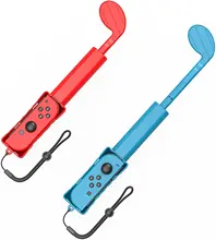 HEYSTOP 2 Pack Joy Con Golf Club Grip Handle Grip for Nintendo Switch Controller,for Mario Golf Super Rush game Accessories
HEYSTOP 2 Pack Joy Con Golf Club Grip Handle Grip for Nintendo Switch Controller,for Mario Golf Super Rush game Accessories