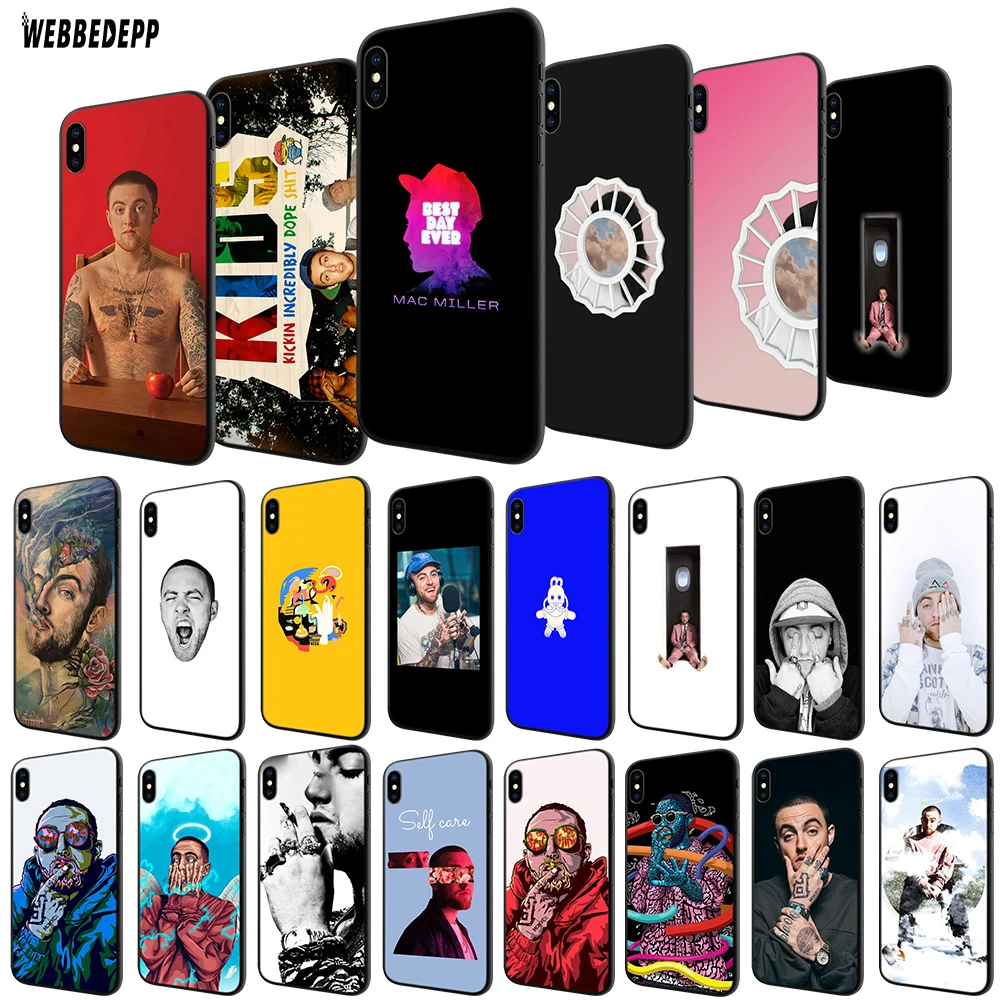 Q3 Rappers MacMiller TPU Phone Cover for Apple iPhone 6 6S 7 8 Plus 5 5S SE X XS MAX XR silicone Soft Case
Q3 Rappers MacMiller TPU Phone Cover for Apple iPhone 6 6S 7 8 Plus 5 5S SE X XS MAX XR silicone Soft Case